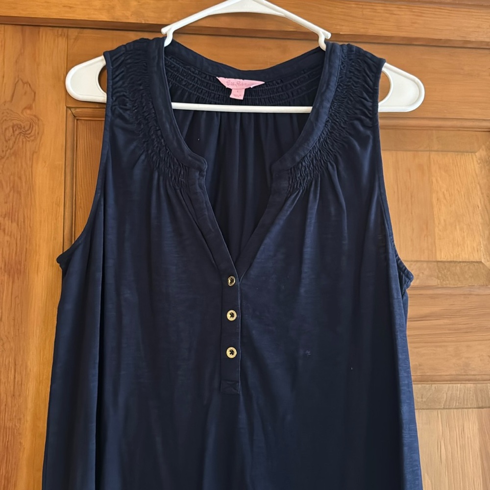 Lilly Pulitzer Navy Mini Dress